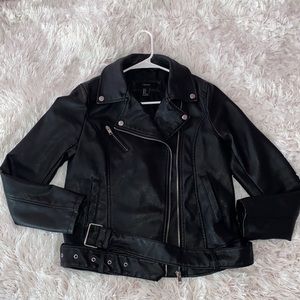 Forever 21 Faux Leather Moto Jacket